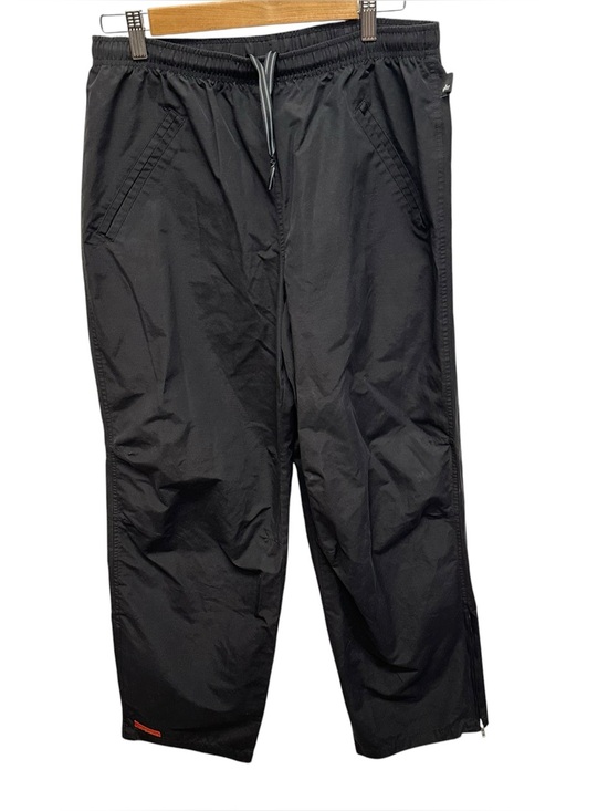 Nike Other - Y2K Nike swishy track pants workout black men’s large zipper ankles